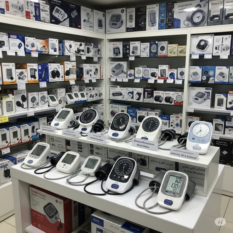 فروشگاه کابوک مشهد مرکز تجهیزات پزشکی و خرید فشار سنج در مشهد ستاری