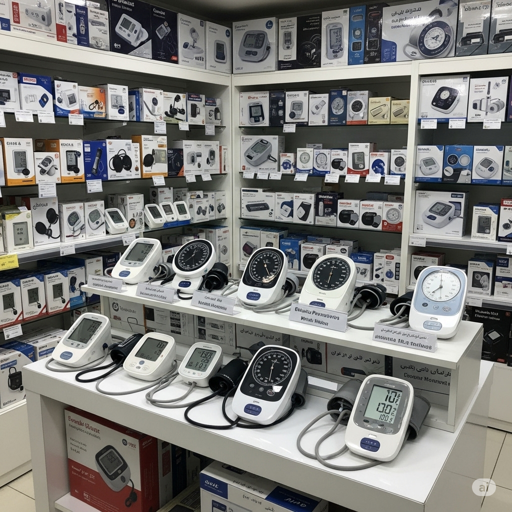 فروشگاه کابوک مشهد مرکز تجهیزات پزشکی و خرید فشار سنج در مشهد ستاری